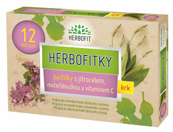 Galmed  Herbofitky s jitrocelem a vit.C 12 pastilek porovnat ceny