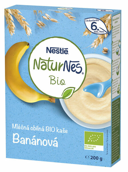 NESTLÉ Naturnes BIO Mléčná kaše Banánová 200g porovnat ceny
