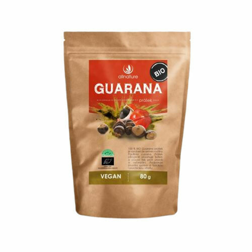Allnature Guarana prášek Bio 80g porovnat ceny