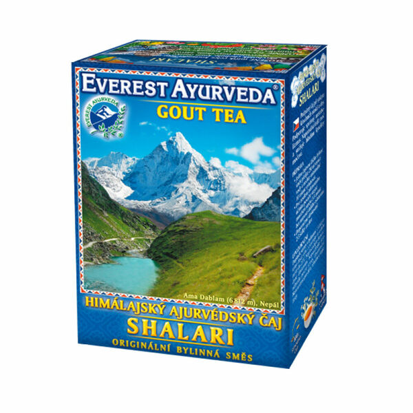 EVEREST AYURVEDA Shalari močový metabolismus a klouby 100 g sypaného čaje porovnat ceny