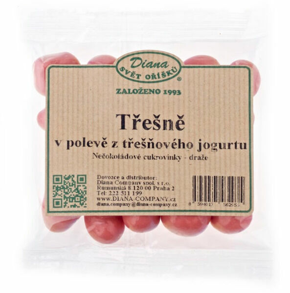 Diana Company Třešně v třešňovém jogurtu 100g porovnat ceny