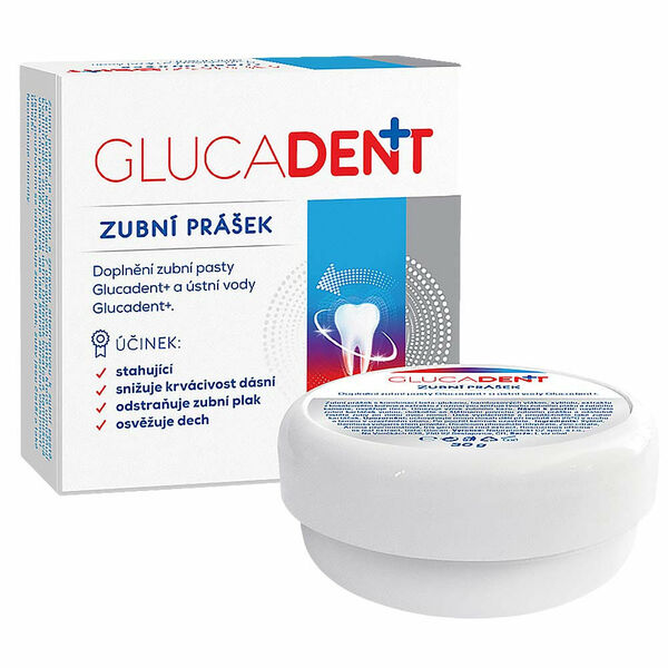 GLUCADENT+ zubní prášek 30 g porovnat ceny