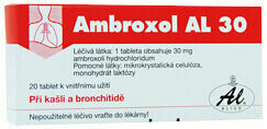 Ambroxol AL 30 mg 20 tablet porovnat ceny