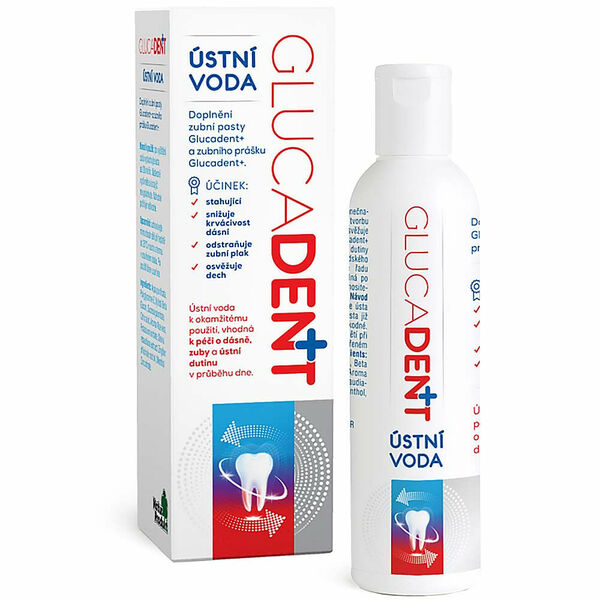 GLUCADENT+ ústní voda 200 ml porovnat ceny