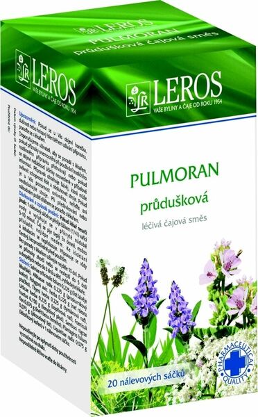 LEROS Pulmoran perorální léčivý čaj 20x1.5g sáčky porovnat ceny