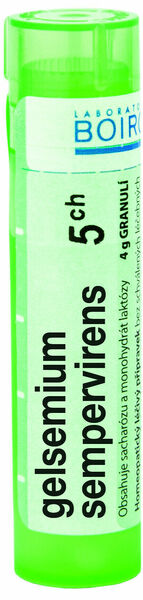 Boiron  Gelsemium Sempervirens CH5 granule 4g porovnat ceny