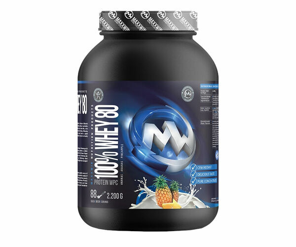 MAXXWIN 100% WHEY 80 ananas 2200g porovnat ceny
