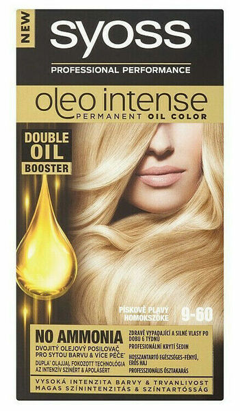 Syoss Oleo Intense 9-60 Pískově Plavá barva na vlasy 50ml porovnat ceny