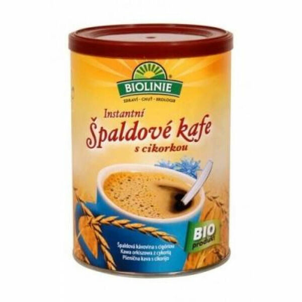 Biolinie špaldové kafe s cikorkou Instantní 100 g porovnat ceny