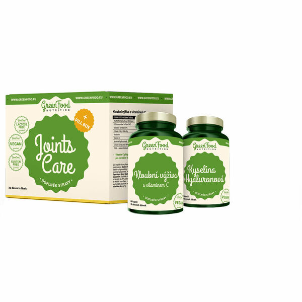 GreenFood Nutrition Joints Care + Pillbox 120ks porovnat ceny
