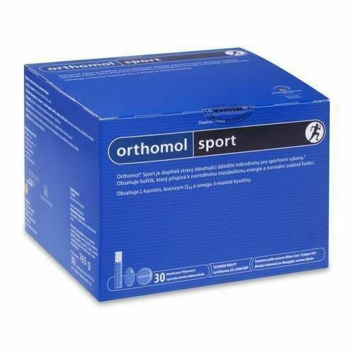 Orthomol Sport 30 lahviček + tob.30 + tbl.30 porovnat ceny