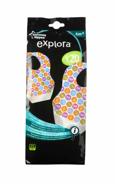 Tommee Tippee  Bryndáky na jedno použití 20ks Explora porovnat ceny