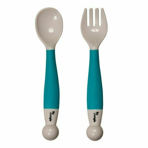 Bo Jungle ohebná lžička s vidličkou Turquoise porovnat ceny