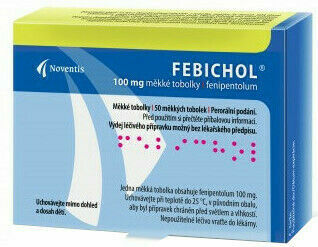 Noventis  Febichol 100mg 50 měkkých tobolek porovnat ceny