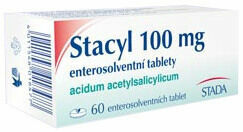 Stacyl 100mg enterosolv. perorální tablety měkké 60x100 mg porovnat ceny