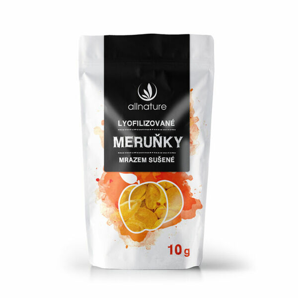 Allnature Meruňka sušená mrazem kousky 10g porovnat ceny