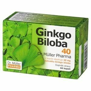 Ginkgo Biloba 40 orální tobolky 60 (Dr.Müller) porovnat ceny