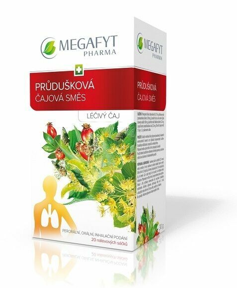 Megafyt Průdušková čajová směs Léčivý čaj 20x1.5g porovnat ceny