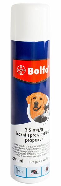 Bolfo a.u.v.spray 250ml porovnat ceny