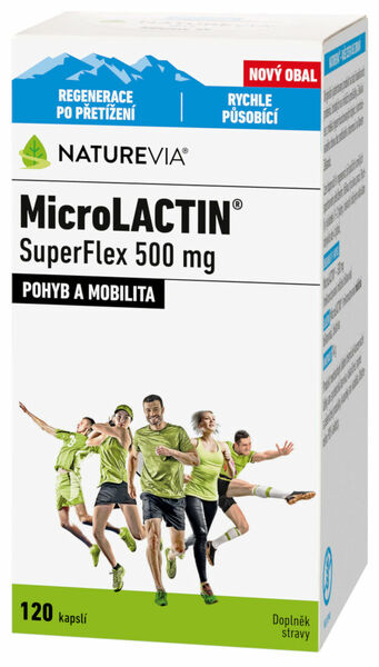 Swiss NatureVia MicroLACTIN SuperFlex 500mg 120 kapslí porovnat ceny