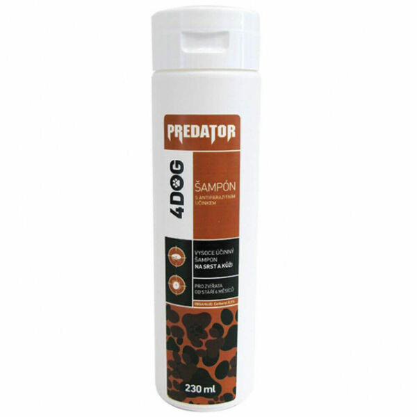PREDATOR 4DOG šampon antiparazitní 230ml porovnat ceny