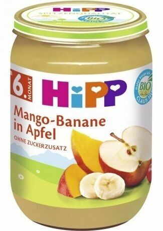 HiPP OVOCE BIO Jablka s mangem a banány 190g porovnat ceny