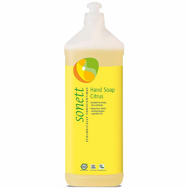 SONETT Tekuté mýdlo na ruce citrus 1 l porovnat ceny