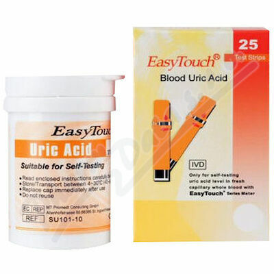 EasyTouch Proužky-kyselina močová 25ks porovnat ceny