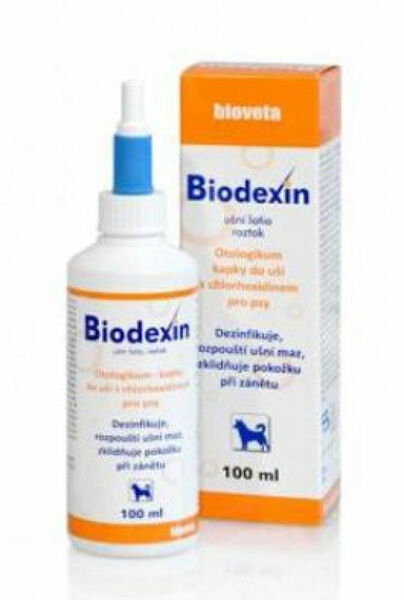 Biodexin ušní lotio 100ml porovnat ceny