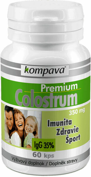 Kompava  Premium Colostrum 60 kapslí porovnat ceny