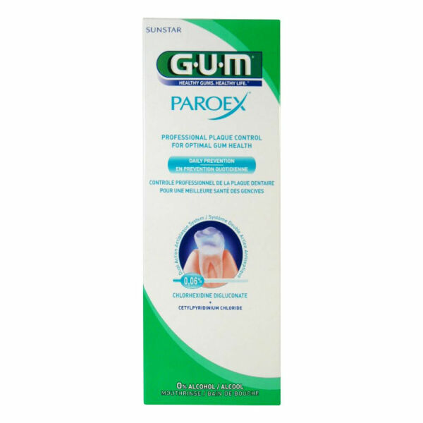 GUM ústní voda PAROEX (CHX 0.06%) 500ml B1702DGB porovnat ceny