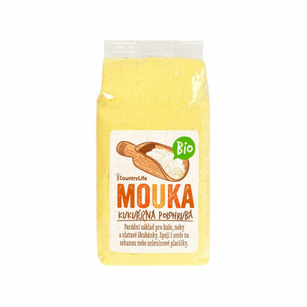 COUNTRY LIFE Mouka kukuřičná polohrubá BIO 400 g porovnat ceny