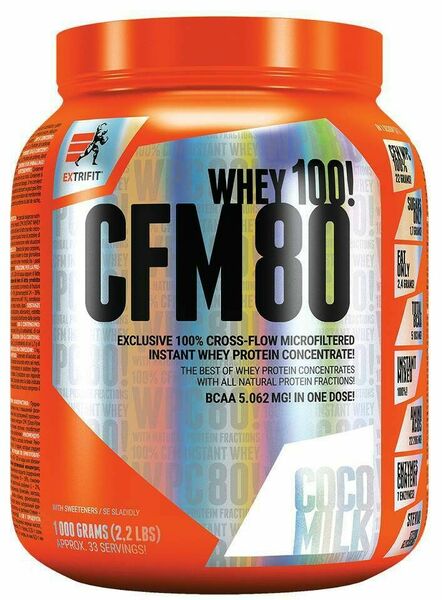 Extrifit CFM Instant Whey 80 1000g kokosové mléko porovnat ceny