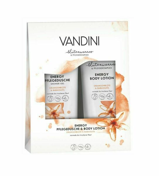 VANDINI ENERGY sprchový gel 200 ml + tělový lotion 200 ml porovnat ceny