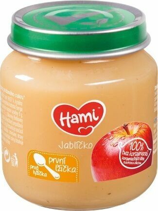 Hami přesnídávka Jablíčko první lžička 125g porovnat ceny