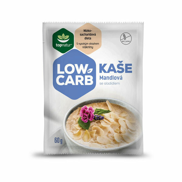 TOPNATUR Low carb kaše mandlová 60 g porovnat ceny