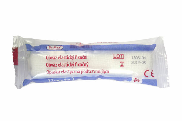 Dr.Max Obvaz elastický nesterilní 12 cm x 4 m 1 ks porovnat ceny