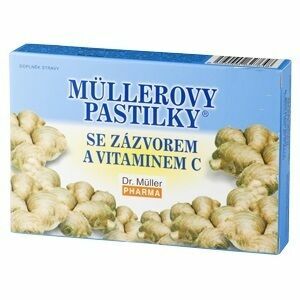 Dr.Muller  Müllerovy pastilky se zázvorem 24ks porovnat ceny