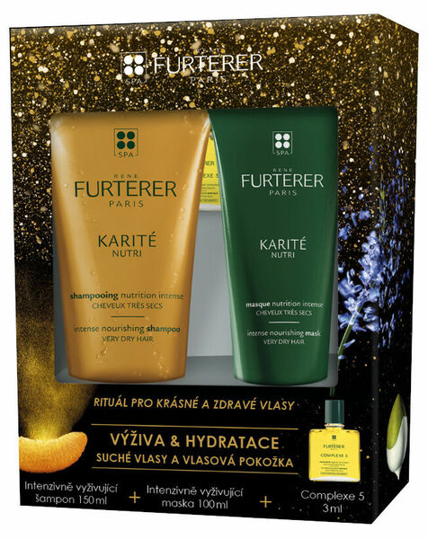 René Furterer Karité Nutri Šampon 150ml + Maska 100ml + Complexe 5 3ml Dárkové balení porovnat ceny