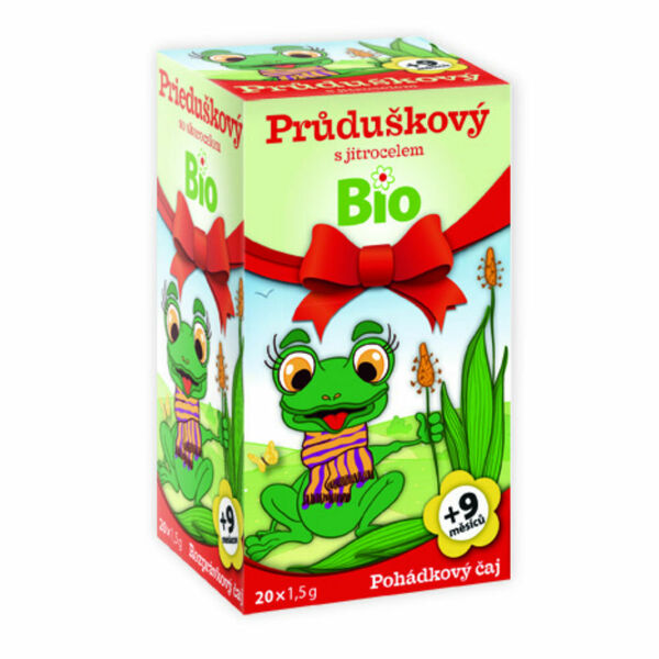 POHÁDKOVÝ ČAJ BIO Průduškový s jitrocelem 20 x 1,5g porovnat ceny