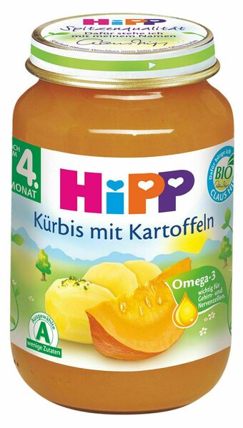 HiPP ZELENINA BIO Dýně s bramborami 190g porovnat ceny