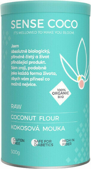 Sense Coco RAW BIO Kokosová mouka 500g porovnat ceny