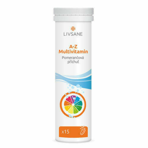 LIVSANE Šumivé tablety CZ A-Z multivitamin 15ks porovnat ceny