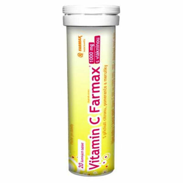 FARMAX Vitamin C Farmax 1000 mg 20 šumivých tablet porovnat ceny
