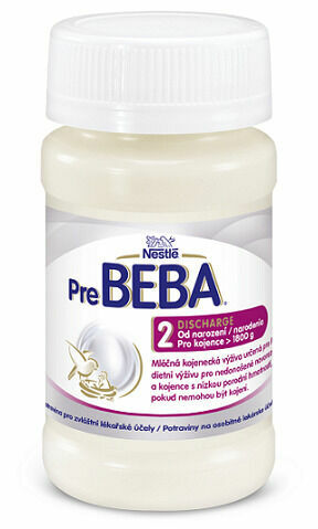 Nestlé Beba Pre 2 Discharge Mléčná kojenecká výživa pro řízenou dietní výživu 90ml porovnat ceny