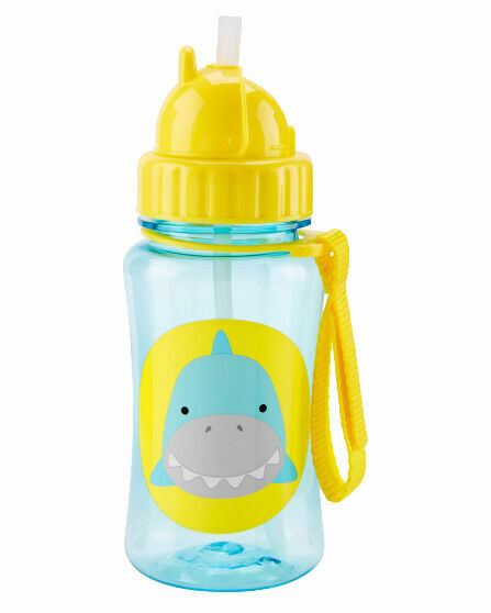 Skip Hop Zoo Hrnek s brčkem bez PVC a BPA Žralok 12m+ 350ml porovnat ceny