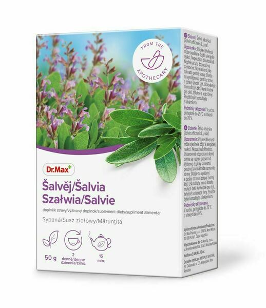 Dr.Max Šalvěj sypaný čaj 50 g porovnat ceny