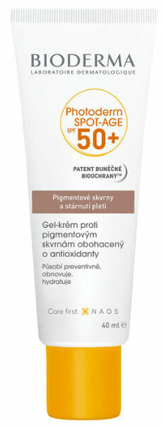 BIODERMA Photoderm SPOT-AGE SPF 50+ gel-krém 40ml porovnat ceny