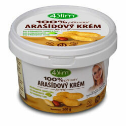 4Slim  Arašídový krém jemný 100% přírodní 500g porovnat ceny