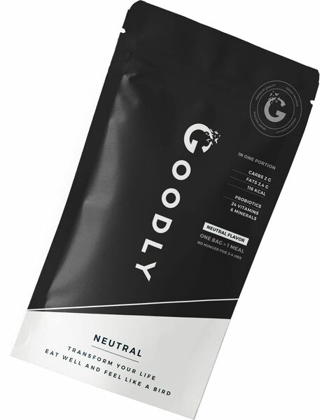 GOODLY neutral, krémová, lehce kokosová příchuť (1 dávka) 40g porovnat ceny